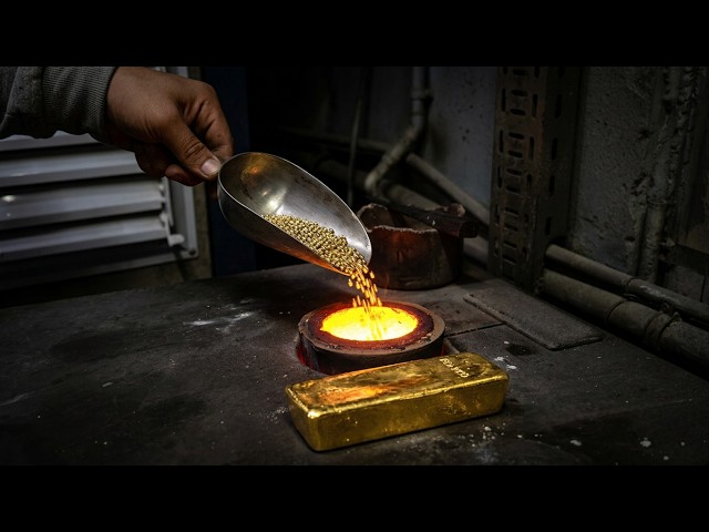 The Exact Process Jewelers Use to Turn 22K Gold into 14K!