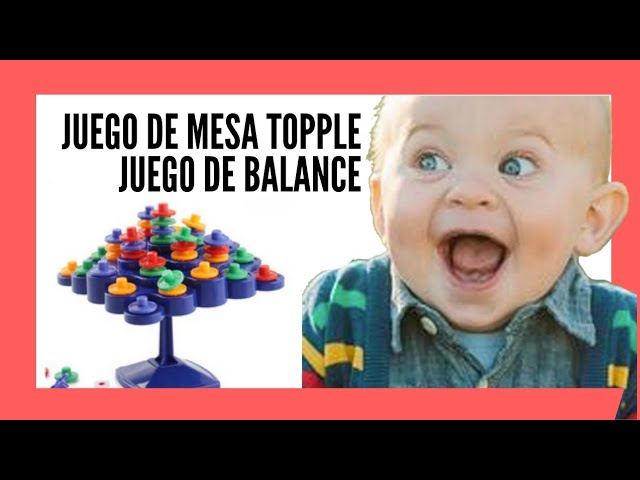 TOPPLE Board Game Balance Game INSTRUCTIONS