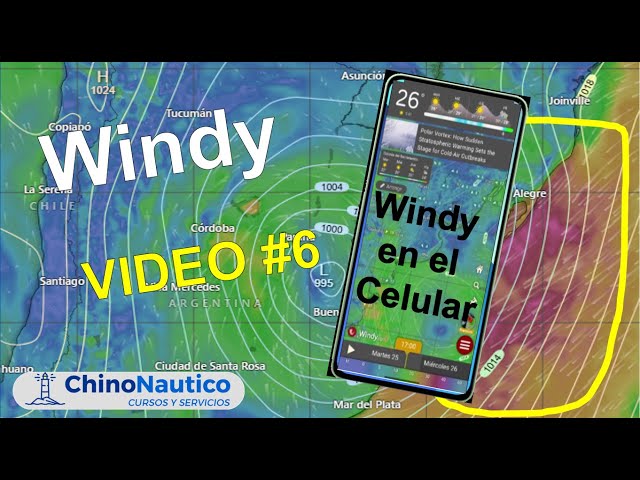 WINDY TUTORIAL # 6 - Windy el el Celular