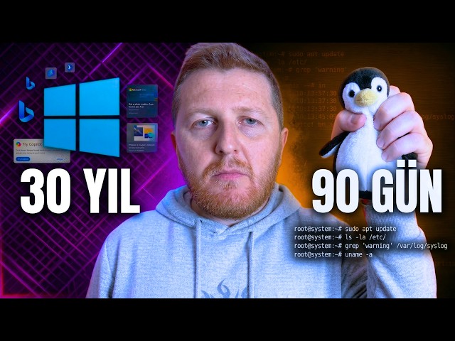 97 Gün Boyunca Linux Kullandım!