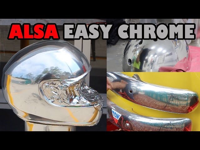 Easy Chrome Brush or Spray on Chrome
