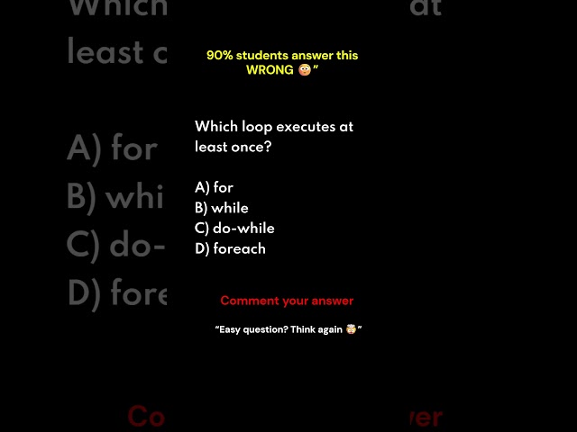 ❗ Don’t skip without answering ❗ #shorts  #coding