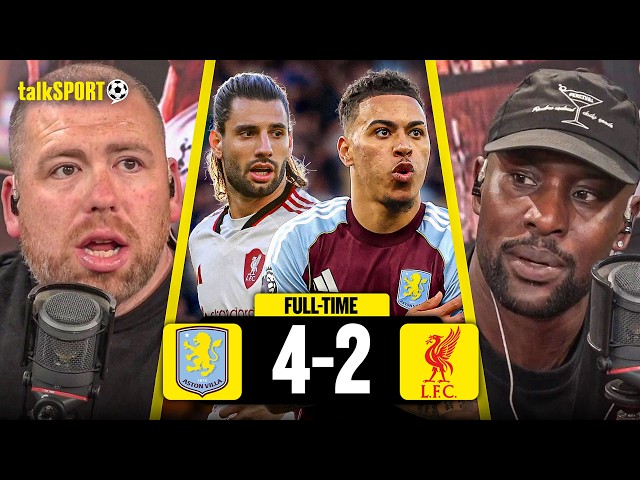 "YOU'D EXPECT MORE!" Villa fan CALLS OUT Liverpool Supporters for LEAVING EARLY!