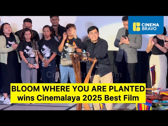 Cinemalaya 2025 Best Film is BLOOM WHERE YOU ARE PLANTED, documentary on 3 land rights activitists