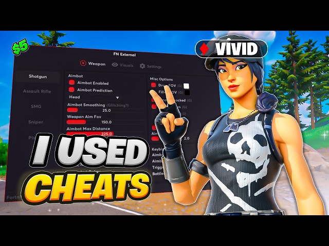 USING Fortnite CHEATS To Hit UNREAL In Reload.. 🏆
