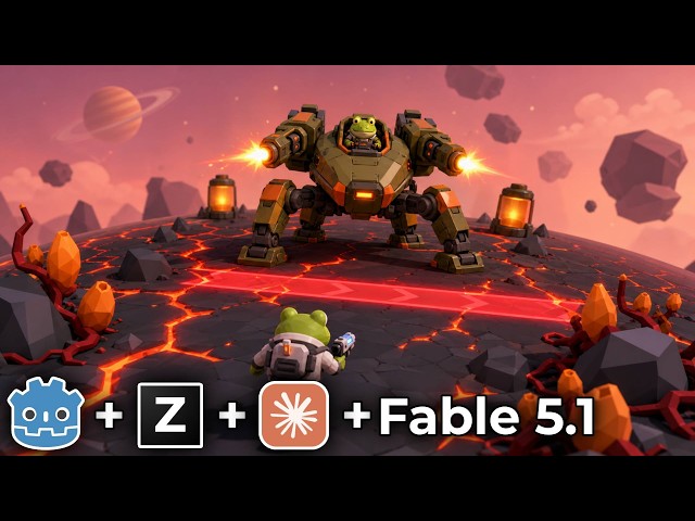 Claude Fable 5.1 + This Godot AI Plugin Change Game Development Forever (Ziva)