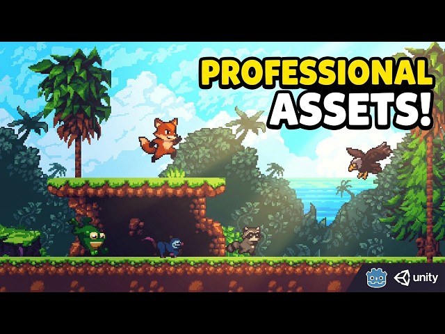 How to make your platformer look like this (Sunnyland Assets)