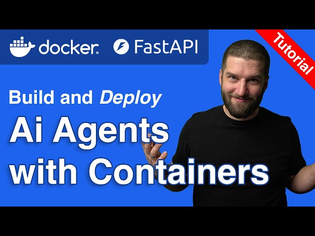 Complete Guide to Build and Deploy an AI Agent with Docker Containers and Python