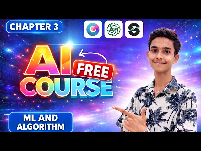 👉 🔥 Machine Learning Explained in 10 Minutes | Beginner AI Course (Chapter 3)//#viral  @allrockztech