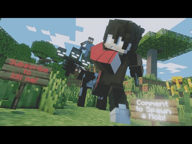 Playing Minecraft LIVE