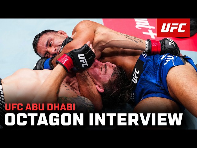 Abdul Hussein Octagon Interview | UFC Abu Dhabi