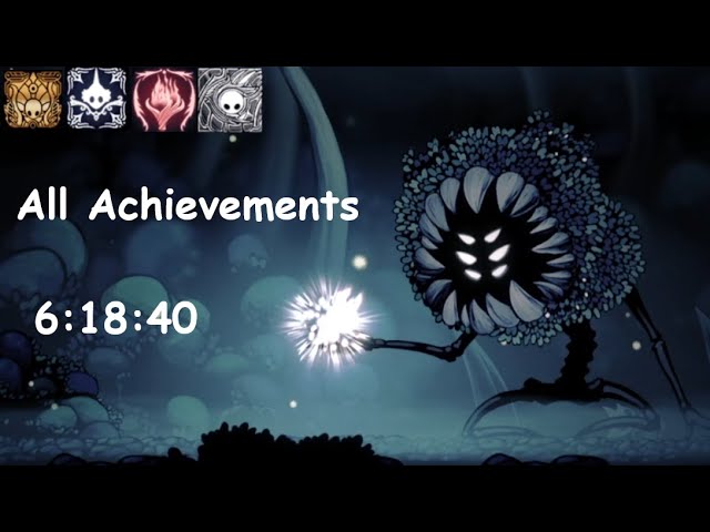 Hollow Knight All Achievements NMG speedrun in 6:18:40