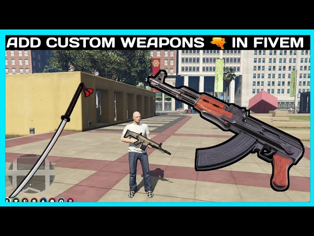 HOW TO ADD CUSTOM WEAPONS  🔫 *FREE* | FiveM Roleplay Scripts | FiveM Tutorial 2023 | MJ DEVELOPMENT
