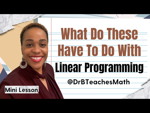 Solving Linear Programming in Real Life | Study Time, Budget, Profit, and Planning