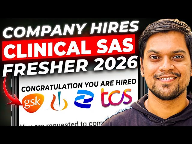 Top Companies Hiring Fresher & Trainee Clinical SAS Programmers in 2025