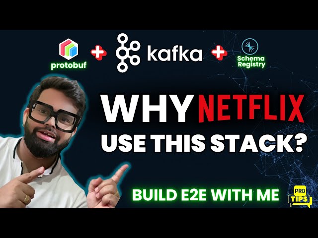 Why Netflix Uses Protobuf + Kafka + Schema Registry (Production Setup Tutorial)