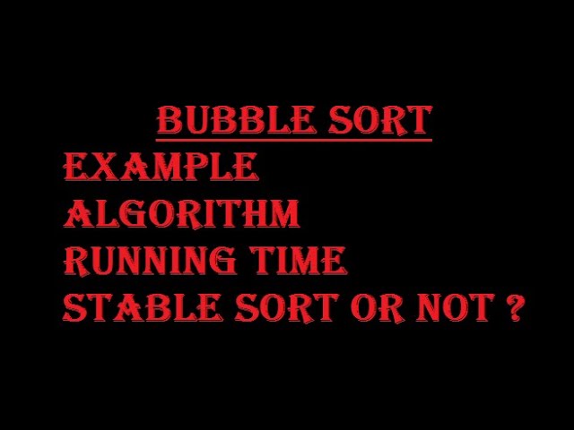 Bubble sort Algorithm in DATA STRUCTURES AND ALGORITHMS Lec-5 in Hindi/Urdu