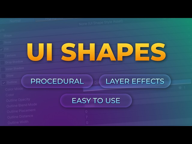 Build beautiful UI in Unity