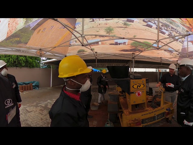 Hydraform Machine Operations and block making - Part 21