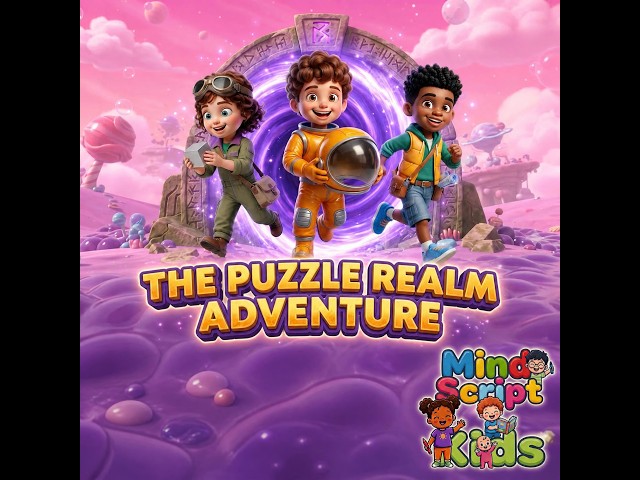 The Puzzle Realm Adventure! #kidsvideo #shapesforkids