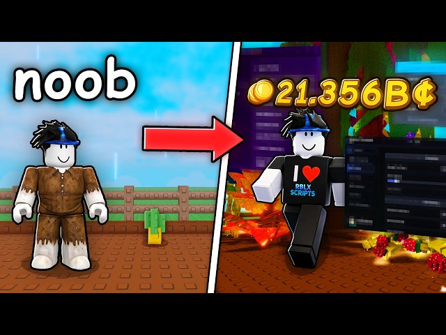 I Went From NOOB To PRO with HACKS in Grow a Garden 2 Scripts!