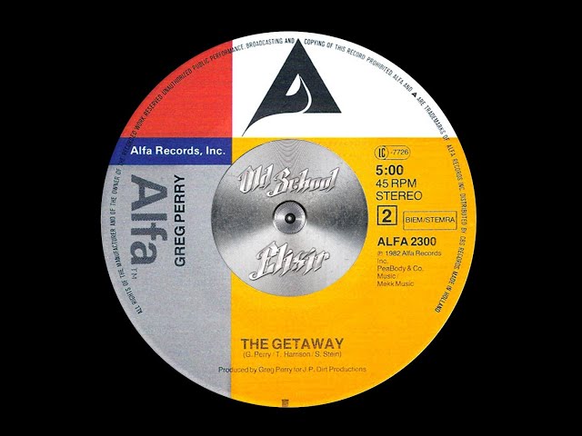 GREG PERRY - THE GETAWAY