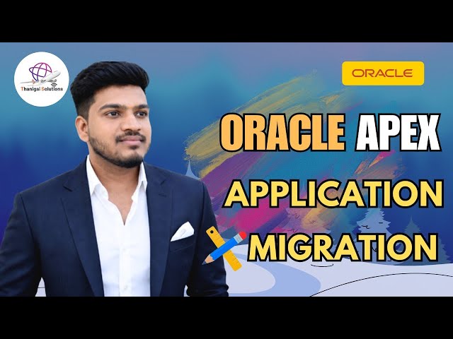 🚀Migrate Oracle APEX Applications Using Export & Import  | Dev to Test to Prod | @thanigaisolutions 