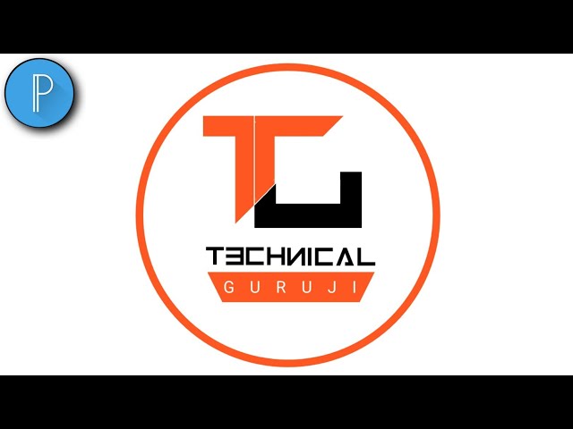 How To Make Logo For YouTube Channel || Like Technical Guruji || In PixelLab ||