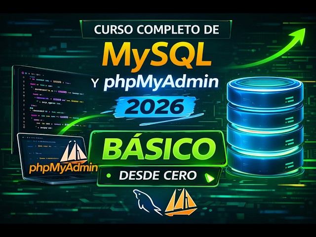 MySQL with phpMyAdmin Course for Beginners: Learn NOW! Part 1