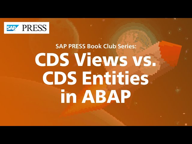 CDS Views vs. CDS Entities in ABAP