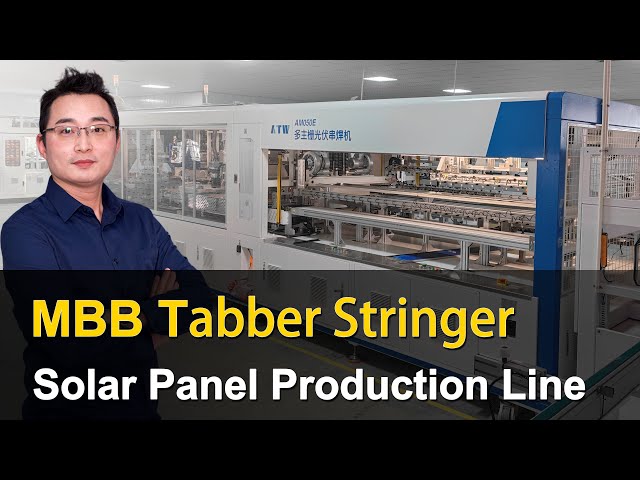 MBB Solar Panel Production Line | Solar Cell MBB Tabber Stringer | EP 5