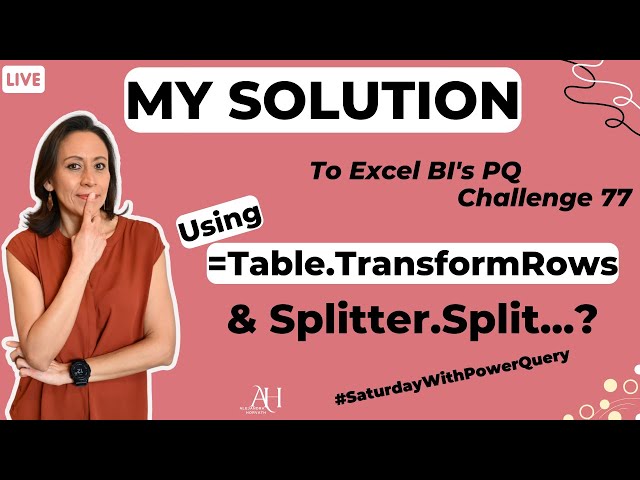 Challenges Helps Me To Improve My Data Cleaning Skills - My Solution To Excel BI Challenge 77