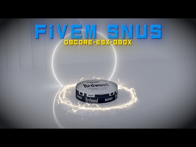 FiveM Nicotine Pouches Script - Interactive Snus Tubs | QBCore Qbox ESX