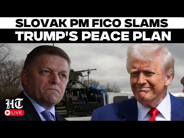 Live: Fico Denounces Trump's Peace Plan, While Accusing EU Of Zero Influence | Ukraine War| Zelensky