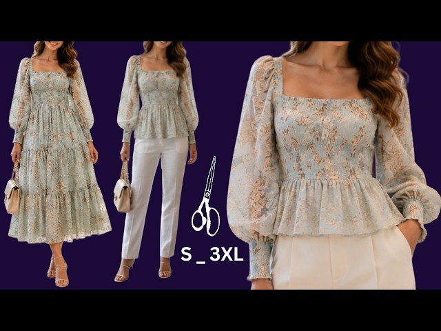 The Easy Pattern Making Trick Every Sewing Lover Should Know #patternmaking #sewingtutorial #fashion