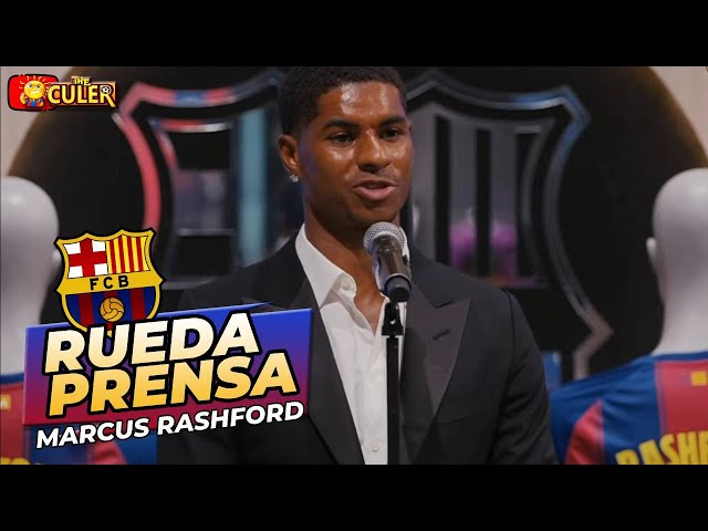 RUEDA PRENSA PRESENTACIÓN: MARCUS RASHFORD