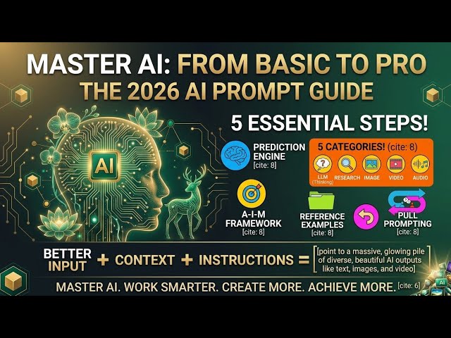 🤖 Master AI: Basic → ProBetter Prompts. Better Results.📘 Get the full guide 👇#AI #ChatGPT ....