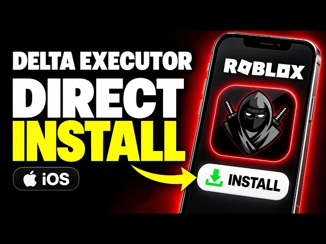 Direct Install Delta Executor Mobile NEW Update [v2.739] Roblox on iOS | BEST Roblox Executor iPhone