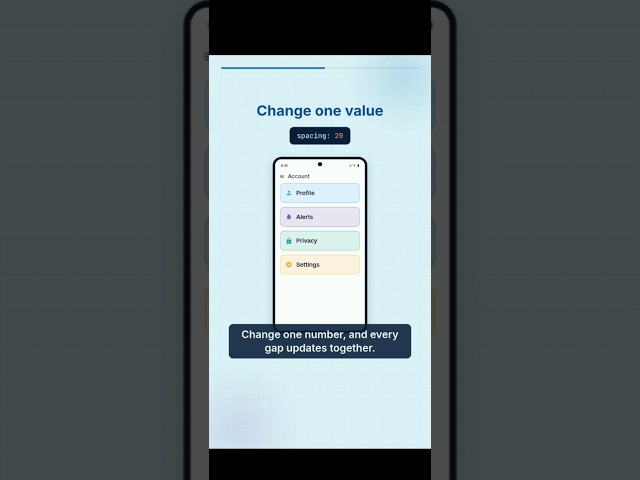 Stop Using SizedBox for Spacing in Flutter #flutter #coding