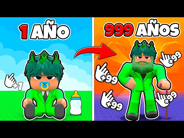 Each Click +1 YEAR of AGE in Roblox!! 😎
