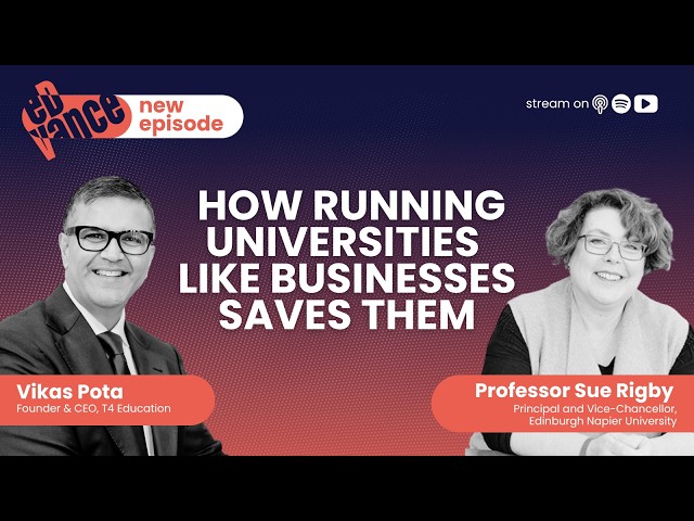 How Running Universities Like Businesses Saves Them | Professor Sue Rigby