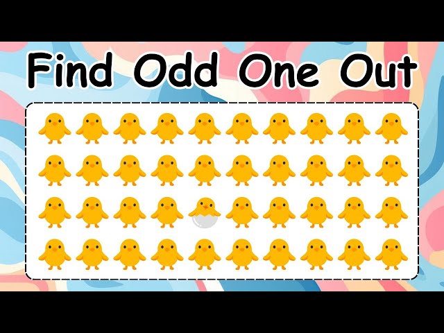 Find the Odd One Out | Easy, Medium & Hard Brain Test | Test your IQ | Brain training #findoddoneout