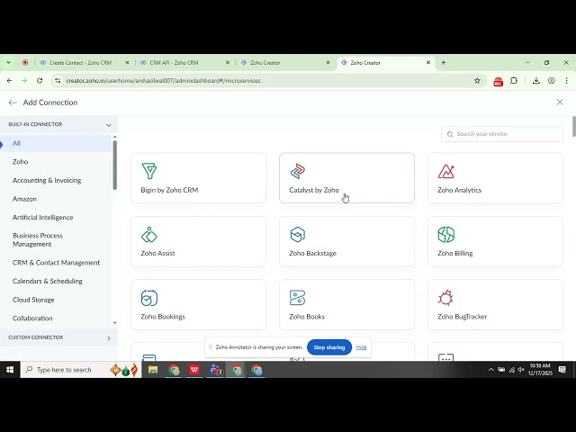 Zoho Creator to Zoho CRM Integration | Real-Time Data Sync | Step by Step Tutorial