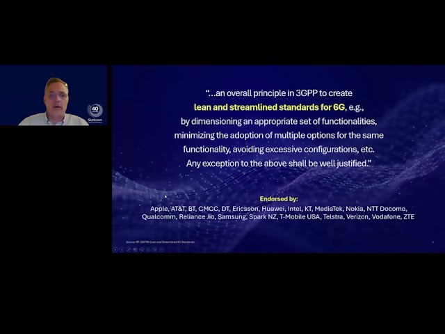 Webinar: 3GPP Release 20 - Completing the 5G Advanced evolution and preparing for 6G - 062525