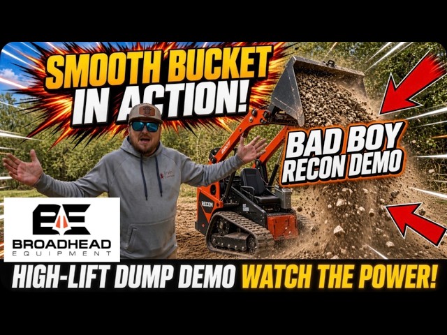 Can It Actually Lift That?! Bad Boy Recon Bucket Test!