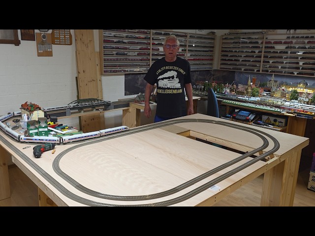Modelleisenbahn Erweiterungsbau