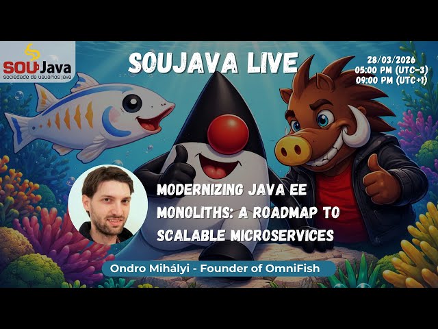 SouJava Live - Modernizing Java EE Monoliths: a Roadmap to Scalable Microservices by Ondro Mihályi