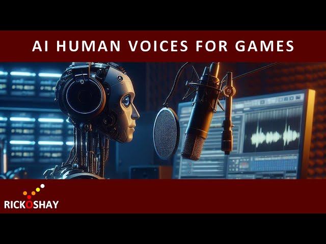 AI makes realistic Voiceovers for games
