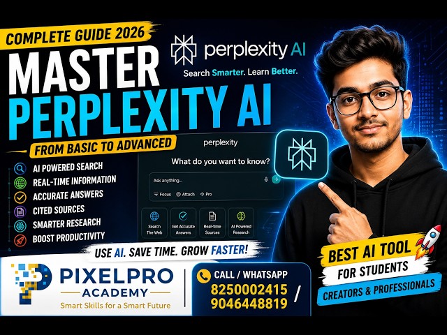 🚀 **Guide to Master Perplexity AI | Complete Perplexity AI Tutorial 2026**