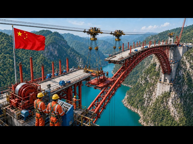 Inside the $170M Tian’e Longtan Bridge: How China Built the World’s Longest-Span Concrete Arch